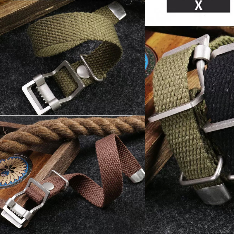 Nato Strap Nylon - حزام ساعة من قماش النايلون عالي