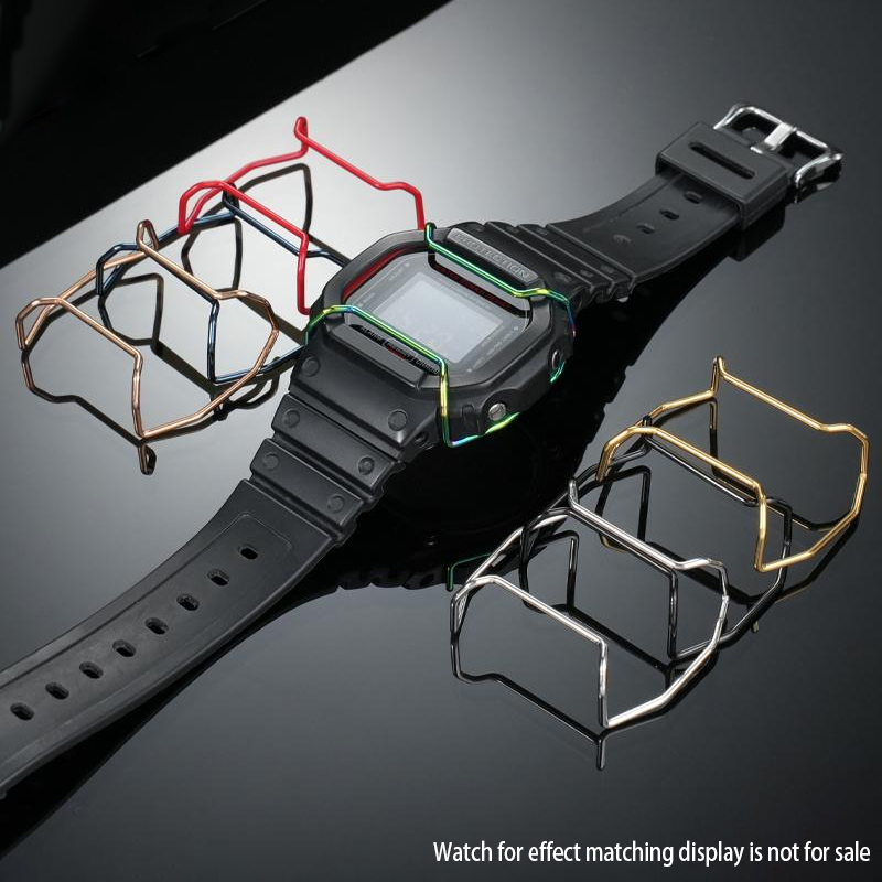 Casio Watch G-Shock Ga-2100 - مصد ساعة من الفولاذ المقاوم للصدأ