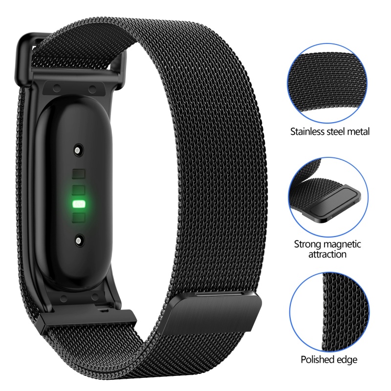 حزام ميلانيز لووب لساعة جوجل ف - مراجعة Milanese Loop Magnetic وسعره