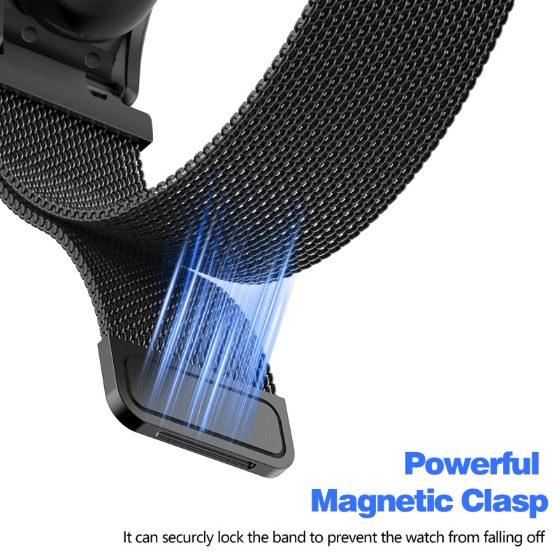حزام ميلانيز لووب لساعة جوجل ف - مراجعة Milanese Loop Magnetic وسعره