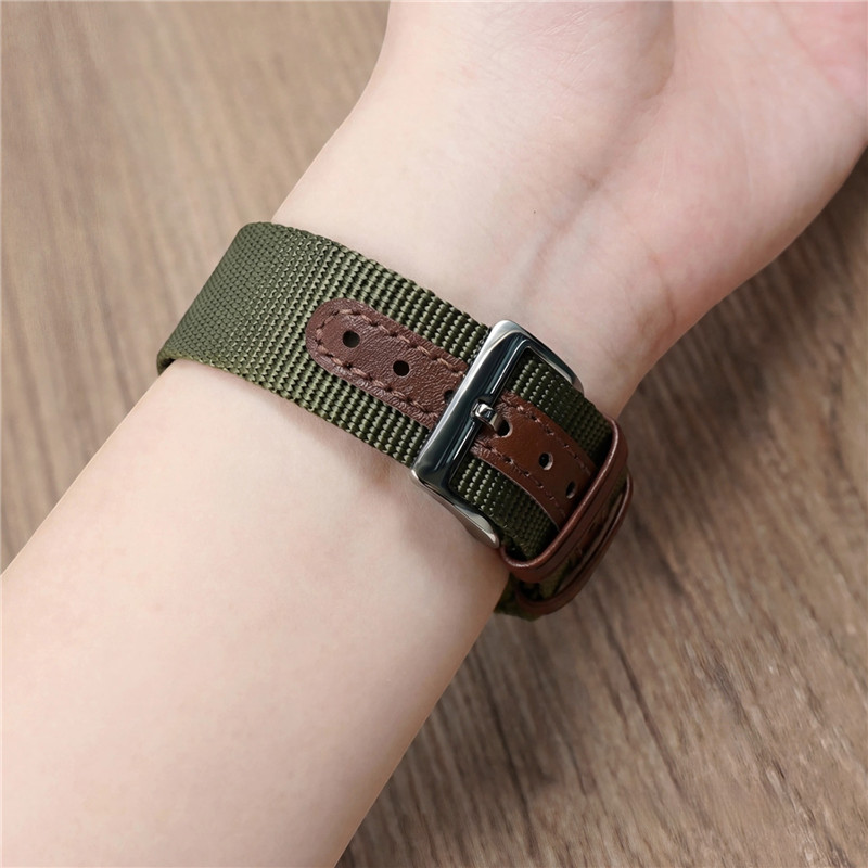 حزام ساعة من النايلون المضلع م - مراجعة Nato Strap Nylon وسعره