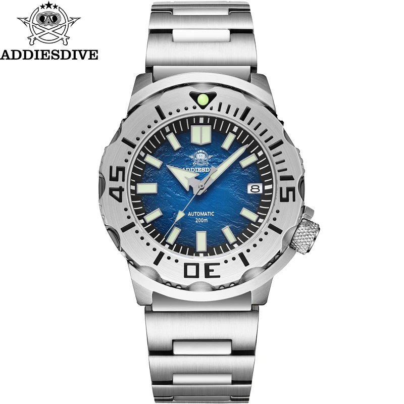 ADDIESDIVE-ساعة ياقوت زجاجية م - مراجعة Seiko Watch 5 Sports وسعره
