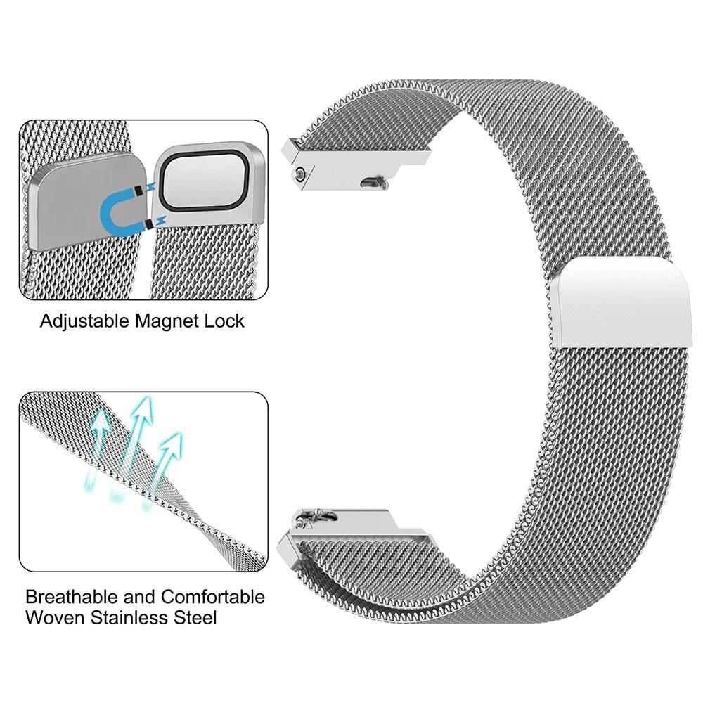 حزام ميلانيز لووب لساعة جارمين - مراجعة Milanese Loop Magnetic وسعره