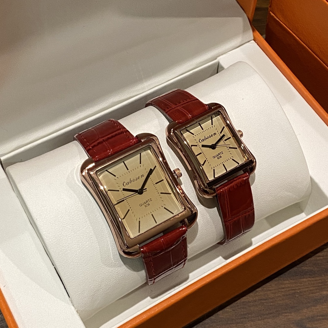 زوجين ووتش حركة الكوارتز رجال  - مراجعة Leather Watch Band Men وسعره