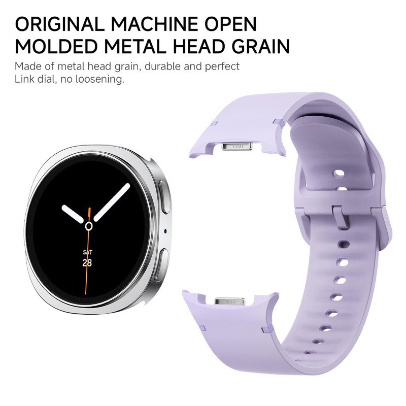 حزام سيليكون 20/22 مم لساعة سا - مراجعة Silicone Watch Band 22Mm وسعره