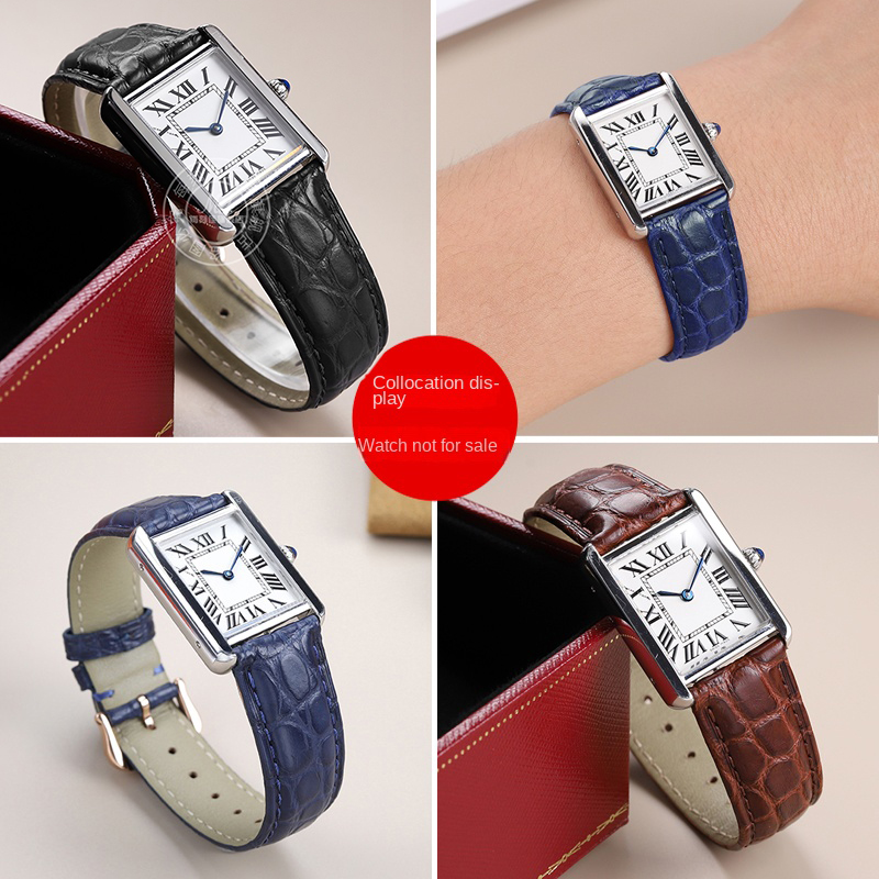 حزام تمساح أصلي 16*17 18 19 21 - مراجعة Cartier Watch Tank وسعره