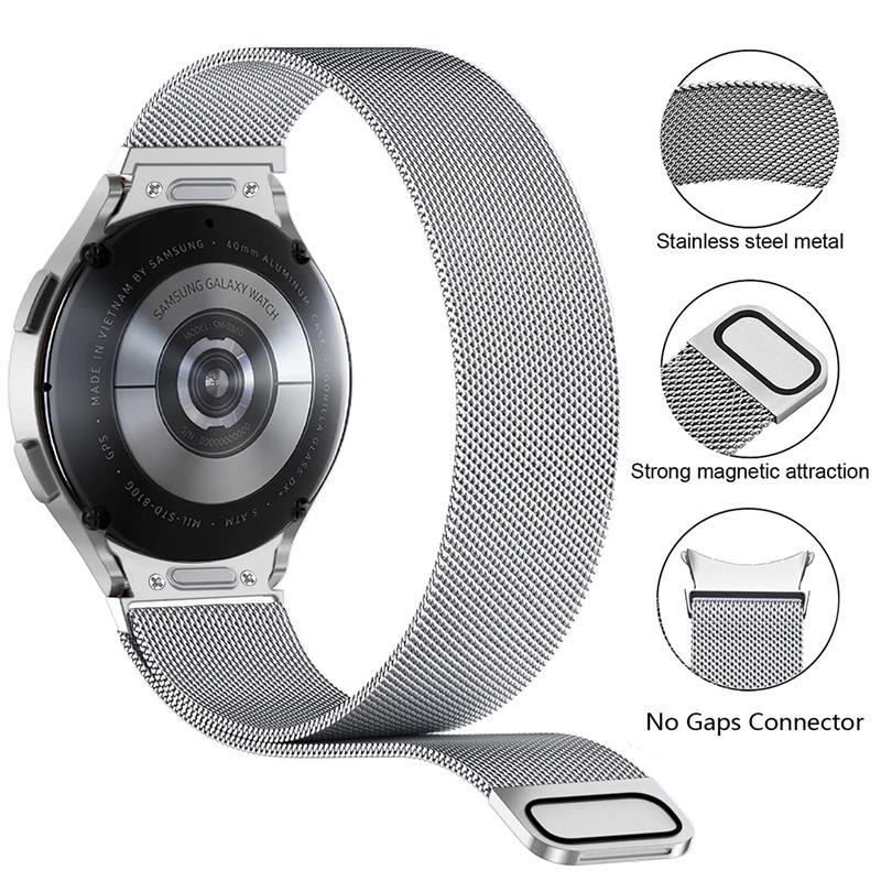 حلقة ميلانو لساعة سامسونج جالا - مراجعة Milanese Loop Magnetic وسعره