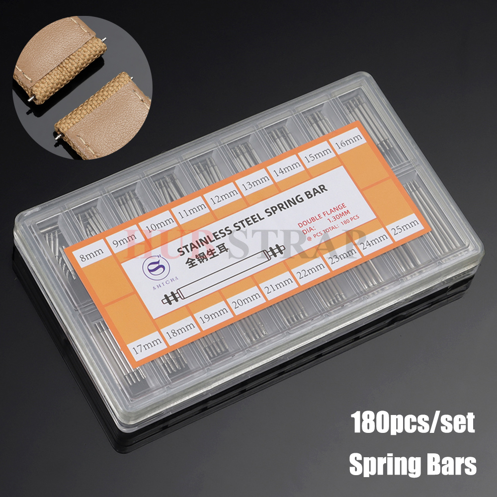 180 قطعة/مجموعة من قضبان الزنب - مراجعة Spring Bar Tool Set وسعره