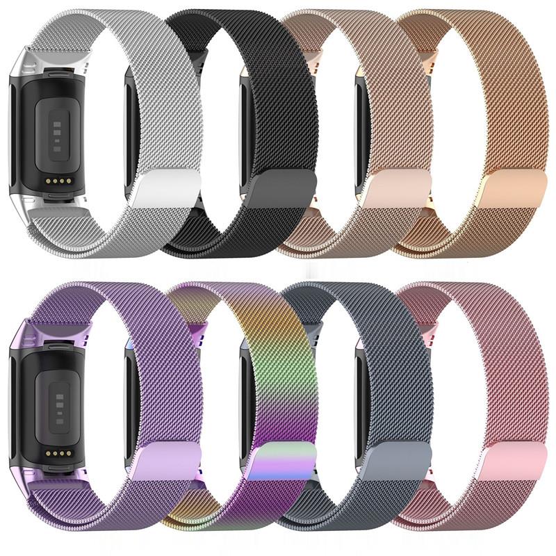 حزام معدني لساعة Fitbit Charge - مراجعة Mesh Strap Metal وسعره