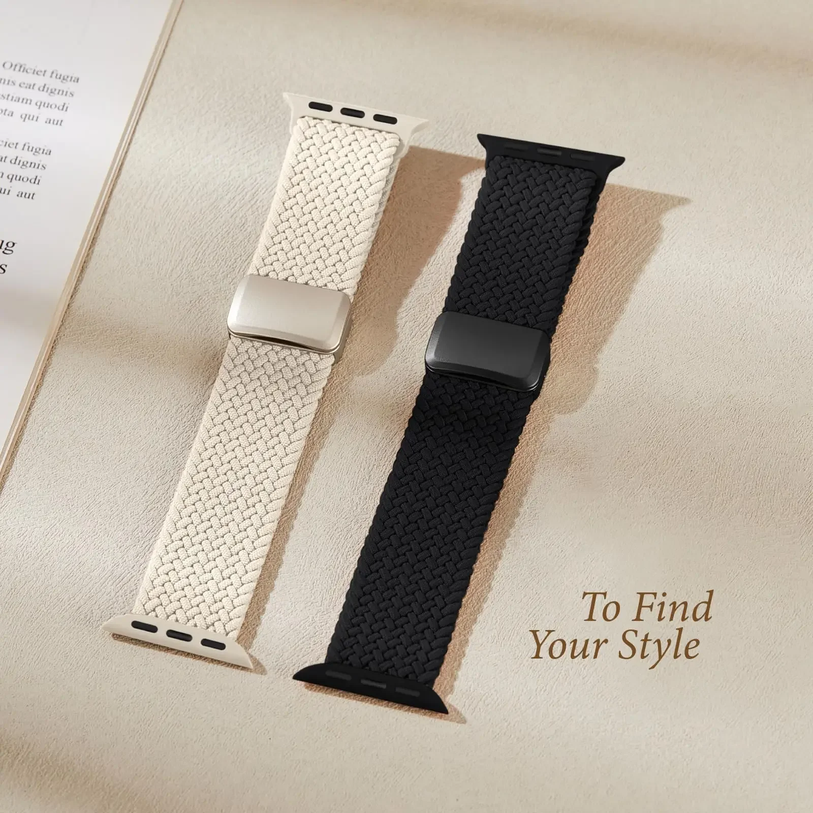 حزام مضفر لساعة أبل 40 مللي مت - مراجعة Milanese Loop Magnetic وسعره