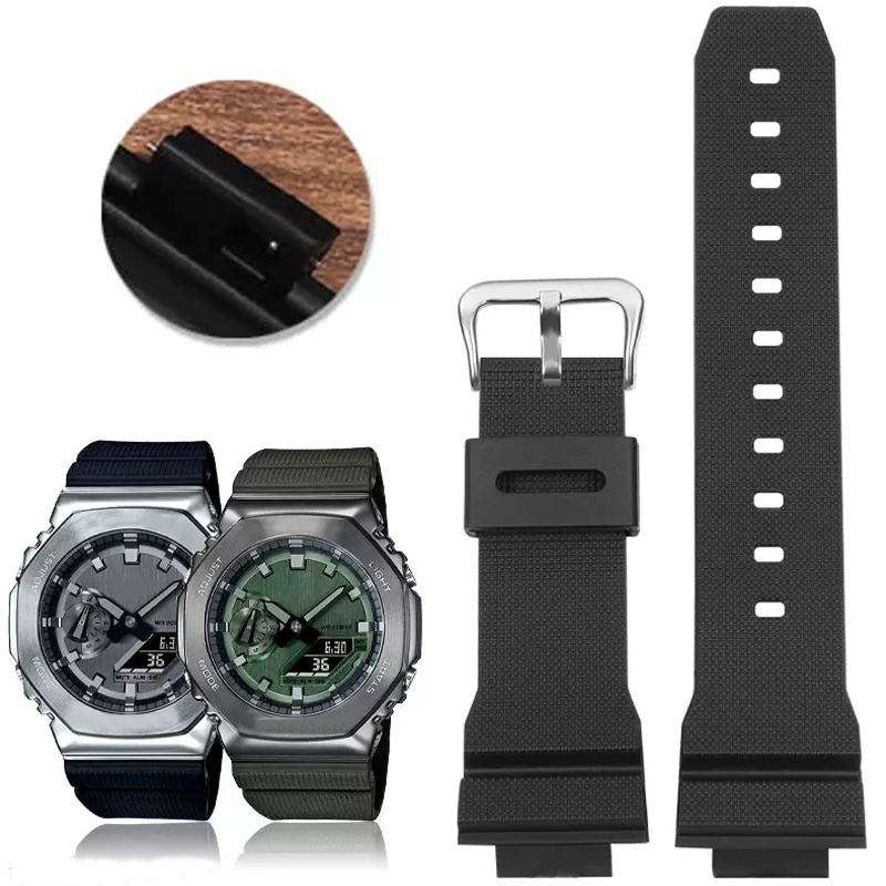 أحزمة ساعة مطاطية لساعة كاسيو  - مراجعة Casio Watch G-Shock Ga-2100 وسعره